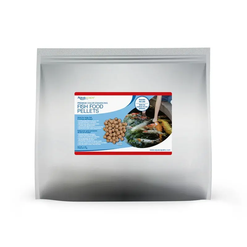 AQUASCAPE PREMIUM COLOR ENHANCING FISH FOOD-LARGE PELLETS - 11 LB / 5 KG