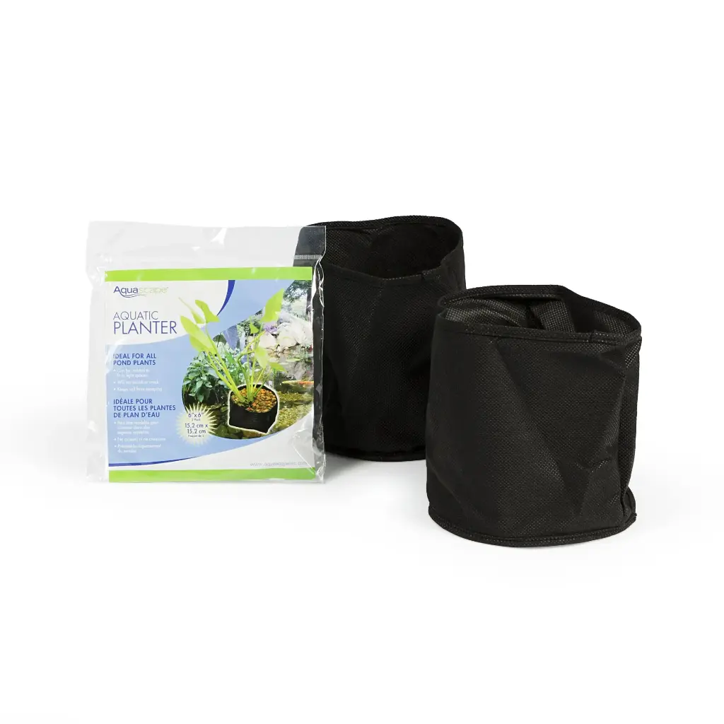 AQUASCAPE AQUATIC PLANTER 6" DIA X 6" H (15.2 X 15.2 CM) (QTY 2)