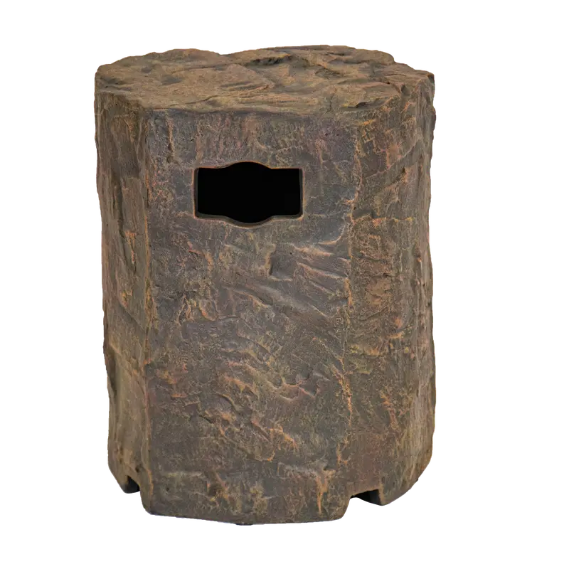 AQUASCAPE FAUX STONE PROPANE TANK COVER