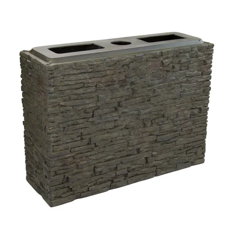 AQUASCAPE STACKED SLATE WALL BASE-STRAIGHT - 26" H (66 CM)