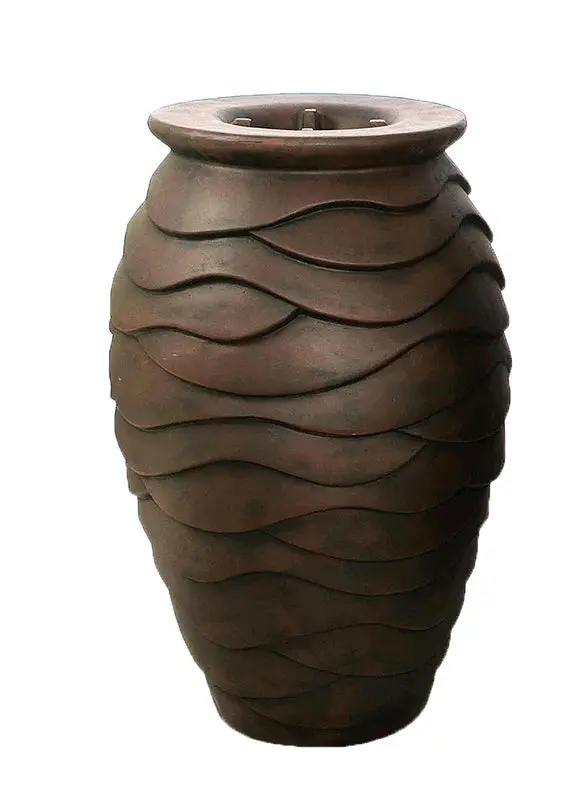 AQUASCAPE SCALLOPED URN - 32" H (81 CM)