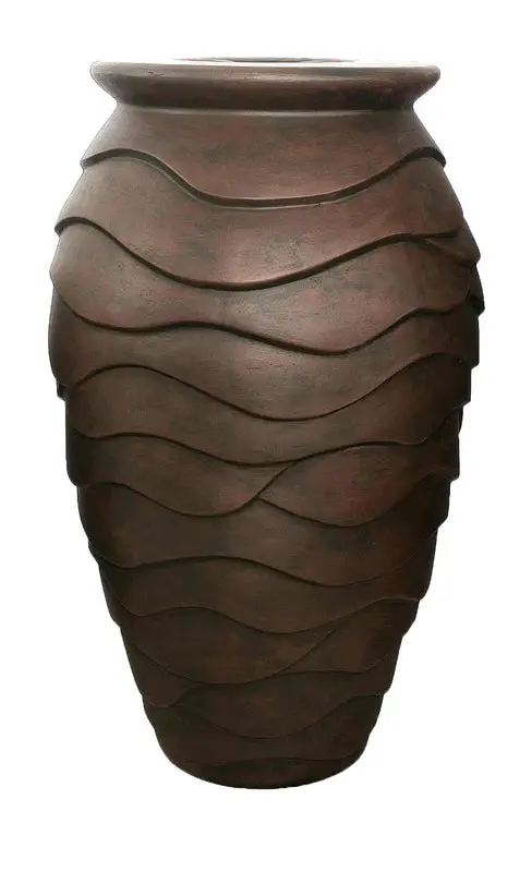 AQUASCAPE SCALLOPED URN - 45" H (114 CM)