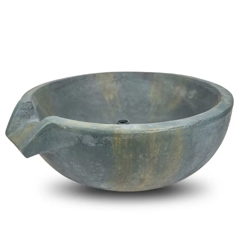 AQUASCAPE SPILLWAY BOWL - PATINA - 19" DIA (49 CM)