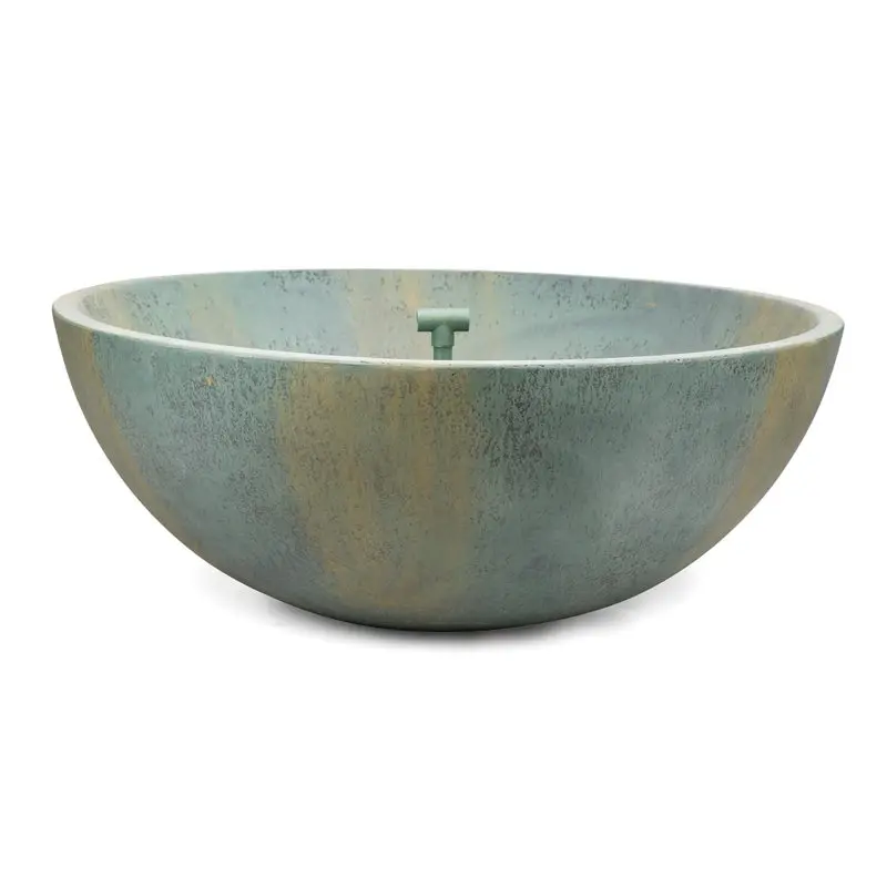 AQUASCAPE SPILLWAY BASIN - PATINA - 40" DIA (102 CM)