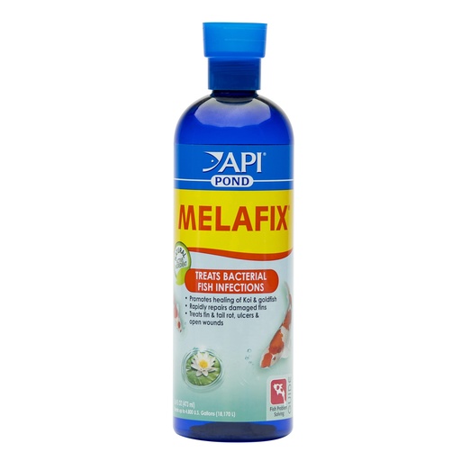 [AP176B] Mars Fishcare API POND MELAFIX Pond Fish Bacterial Infection Remedy (16 FL OZ)
