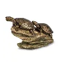 AQUASCAPE DOUBLE TURTLE ON LOG SPITTER
