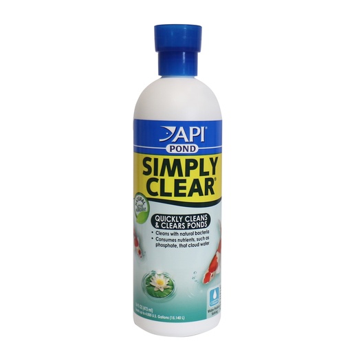 [AP248B] Mars Fishcare API POND SIMPLY CLEAR Pond Water Clarifier (16 FL OZ)