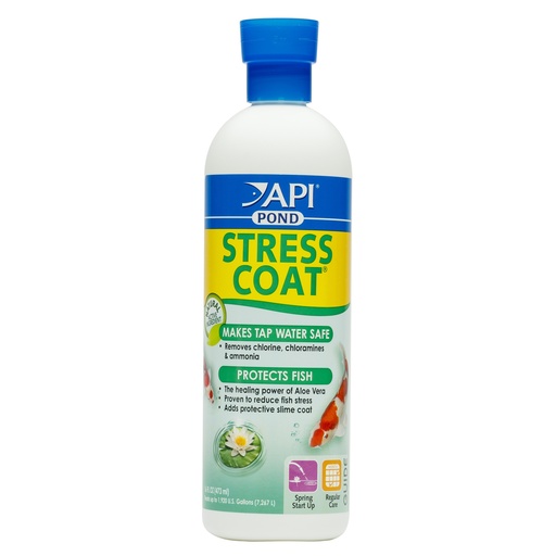 [AP140B] API POND STRESS COAT Pond Water Conditioner (16 FL OZ)