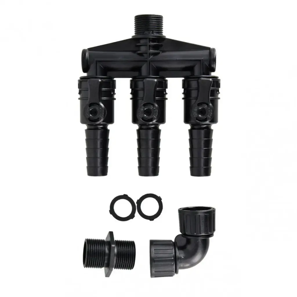 AQUASCAPE VALVE 3-WAY 3/4" MPT X 3/4" BARB