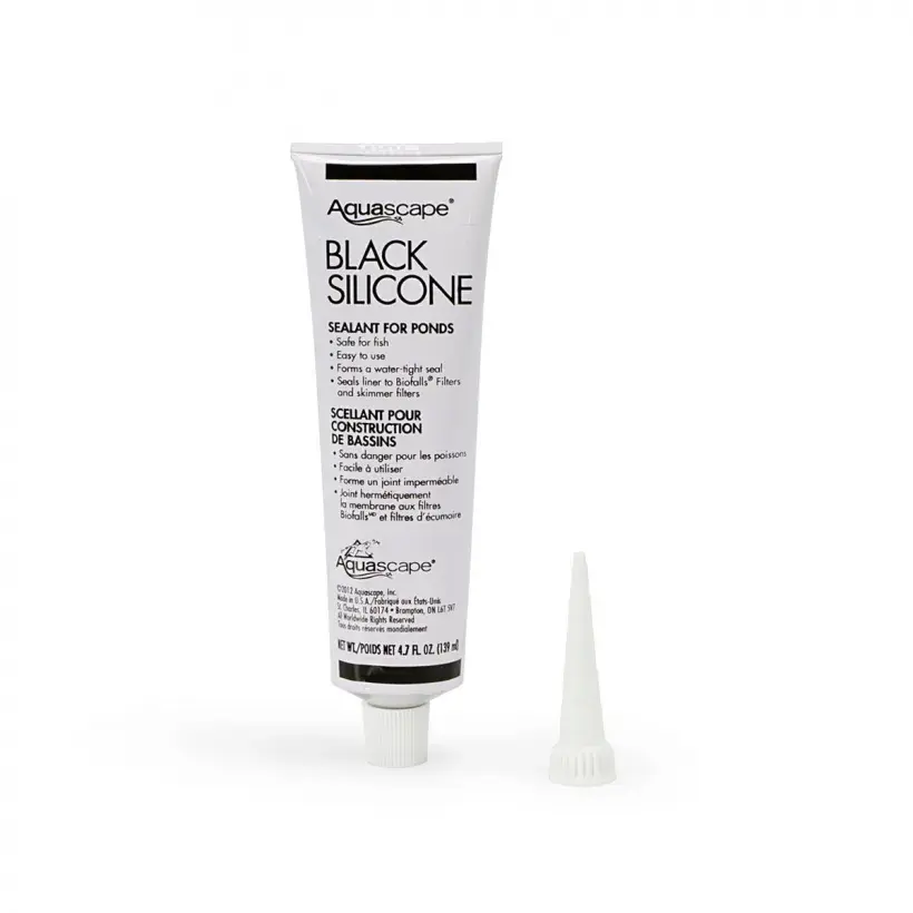 AQUASCAPE SILICONE SEALANT-BLACK - 4.7 OZ / 139 ML