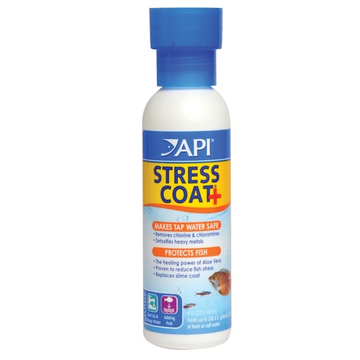 [AP85B] API STRESS COAT Aquarium Water Conditioner (4 FL OZ)