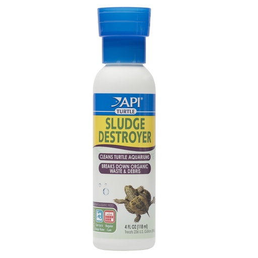 [AP441C] API TURTLE SLUDGE DESTROYER Aquarium Cleaner and Sludge Remover Treatment (4 FL OZ)