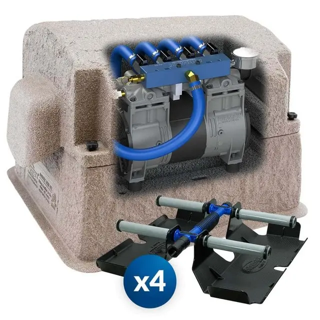 Airmax PS40 System w/ 4 Diffusers 115v No EasySet Airline 3/4 HP