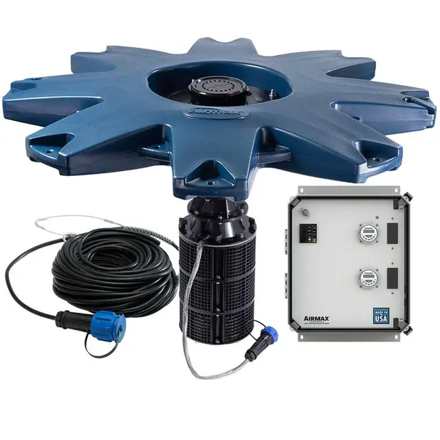 Airmax PondSeries 1 HP 230v 3 Pattern NEMA 3R CTRL Panel 100' 12/4 100'