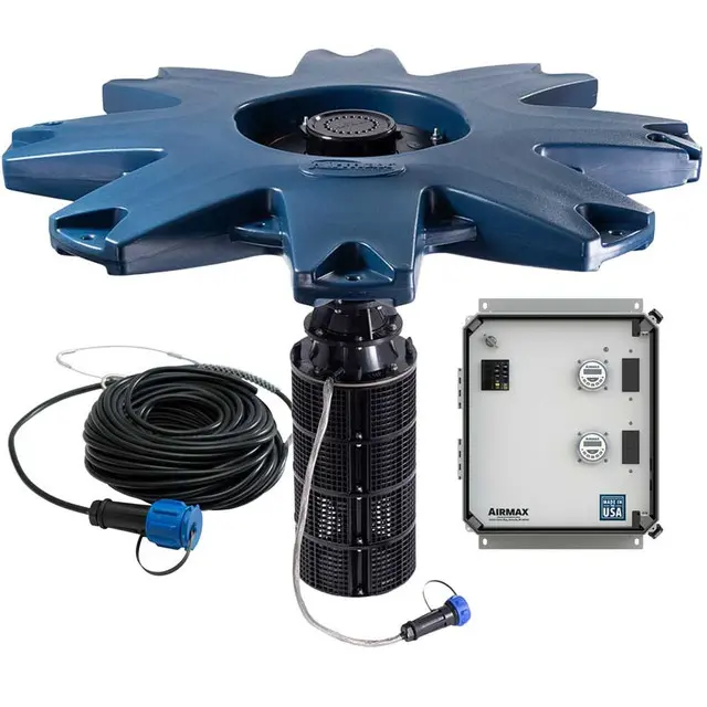 Airmax PondSeries 2 HP 230v 3 Pattern NEMA 3R CTRL Panel 100' 12/4 100'