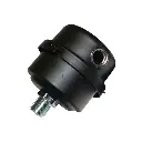 Airmax 1/4" Black Canister Air Filter Complete