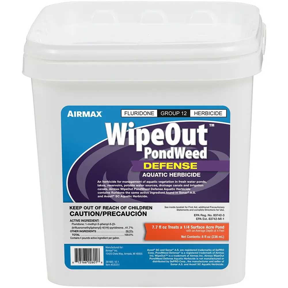 Airmax WipeOut PondWeed Defense Aquatic Herbicide 8 oz