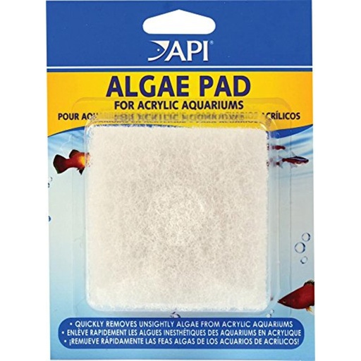 [AP44] API ALGAE PAD For Acrylic Aquariums 1-Count Container