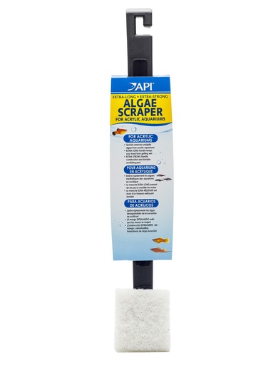 [AP43] API ALGAE SCRAPER For Acrylic Aquariums 1-Count Container