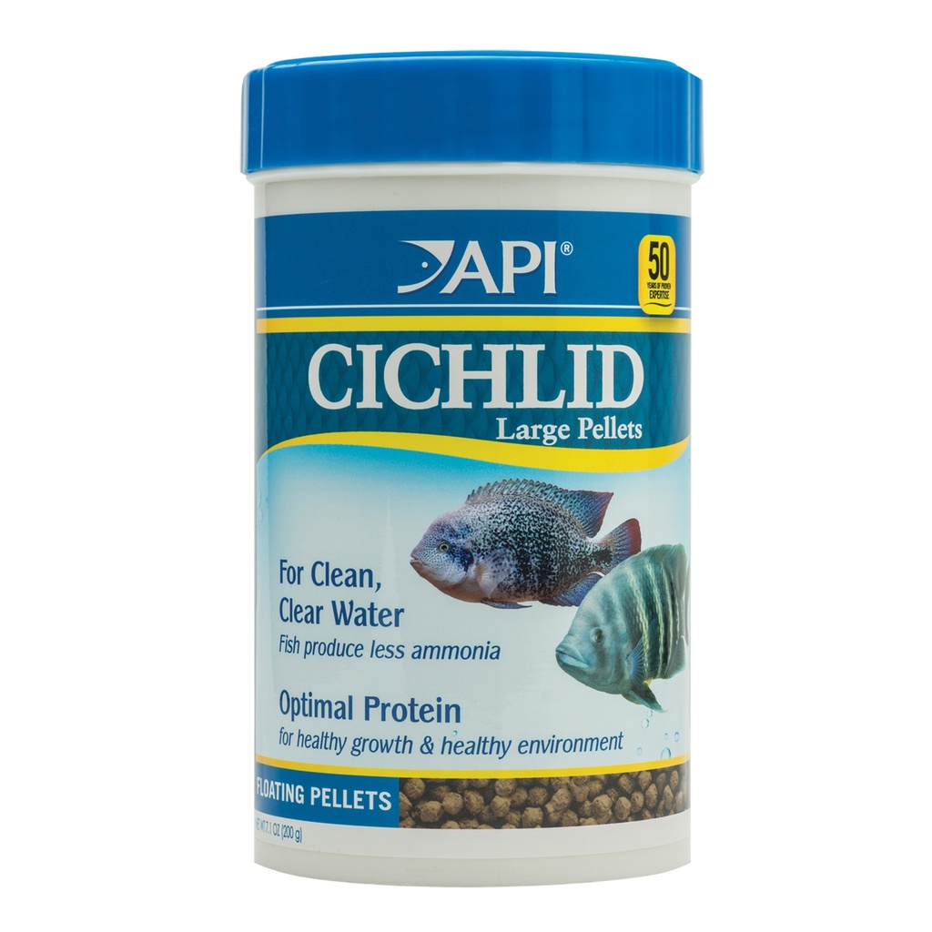 CICHLID LARGE PELLETS 7.1 OZ