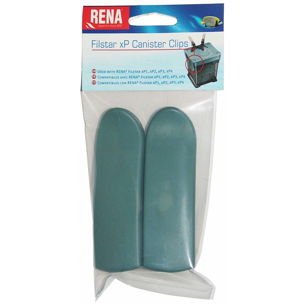 Mars Fishcare API FILSTAR XP CANISTER CLIPS Aquarium Canister Filter Spare Part 2-Count