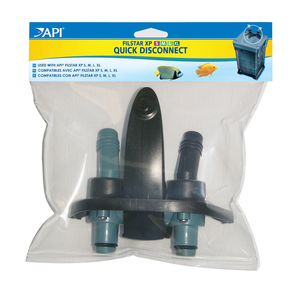 Mars Fishcare API FILSTAR XP QUICK DISCONNECT Aquarium Canister Filter Spare Part 1-Count