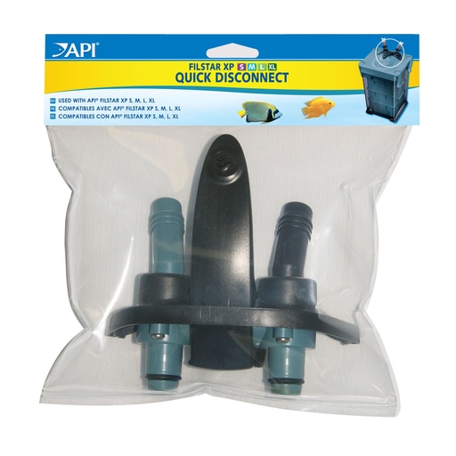 [AP720D] Mars Fishcare API FILSTAR XP QUICK DISCONNECT Aquarium Canister Filter Spare Part 1-Count