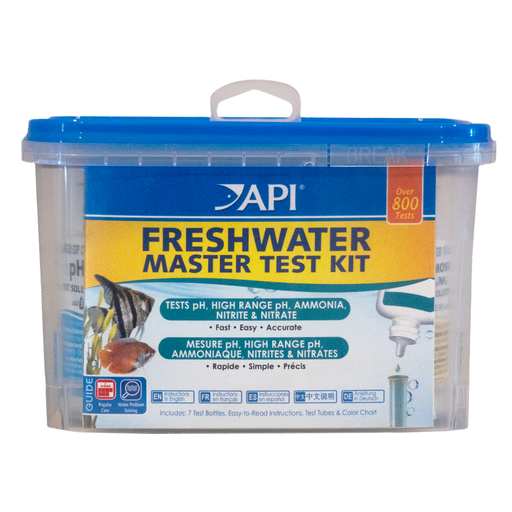 [AP34] API FRESHWATER MASTER TEST KIT 800-Test Freshwater Aquarium Water Master Test Kit