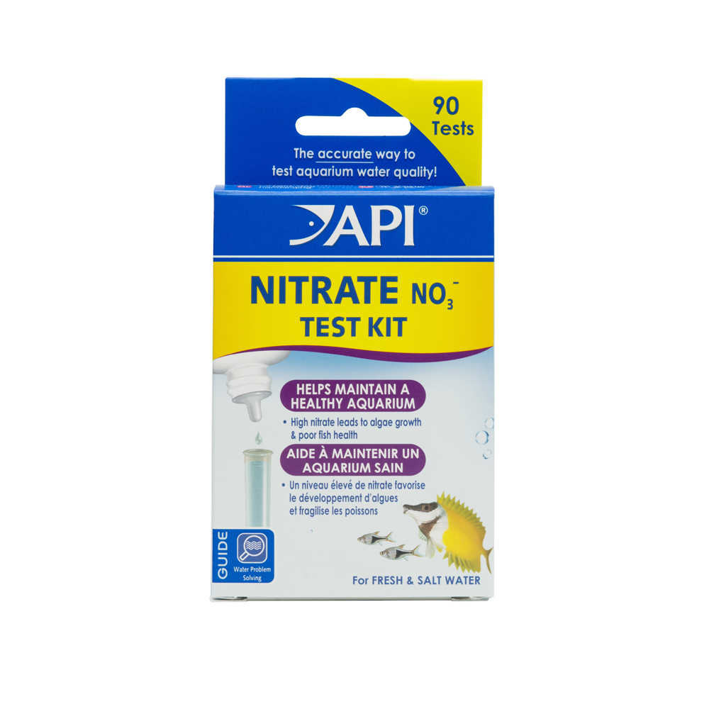 Mars Fishcare API NITRATE 90-Test Freshwater and Saltwater Aquarium Water Test Kit