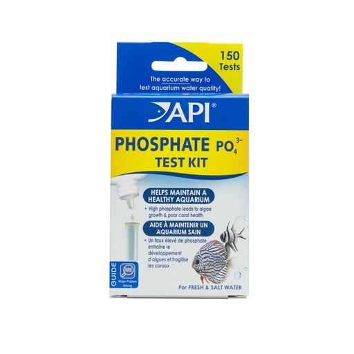 [AP63L] Mars Fishcare API PHOSPHATE TEST KIT 150-Test Freshwater and Saltwater Aquarium Water Test Kit