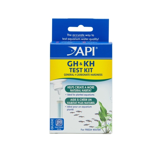 [AP58] Mars Fishcare API GH & KH TEST KIT Freshwater Aquarium Water Test Kit