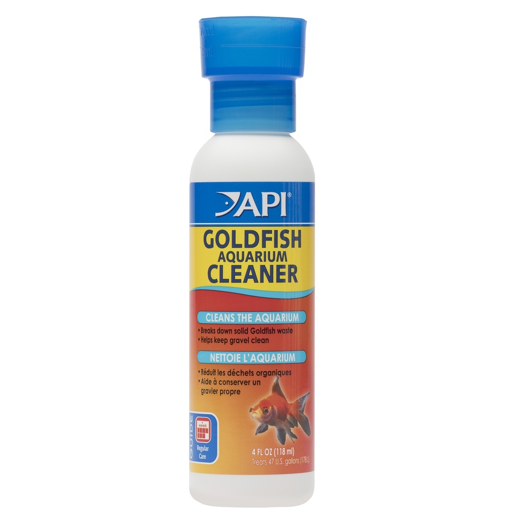Mars Fishcare API GOLDFISH AQUARIUM CLEANER Aquarium Cleaner 4-Ounce Bottle