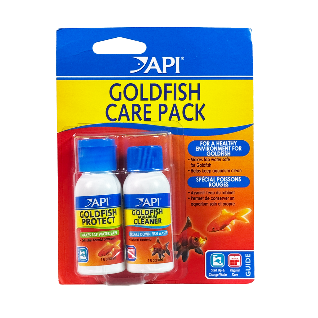 Mars Fishcare API GOLDFISH CARE PACK Aquarium Water Conditioner 1.25-Ounce Bottle