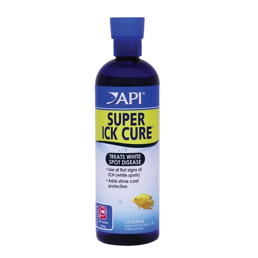 [AP12J] API LIQUID SUPER ICK CURE Freshwater and Saltwater Fish Medication 16-Ounce Bottle