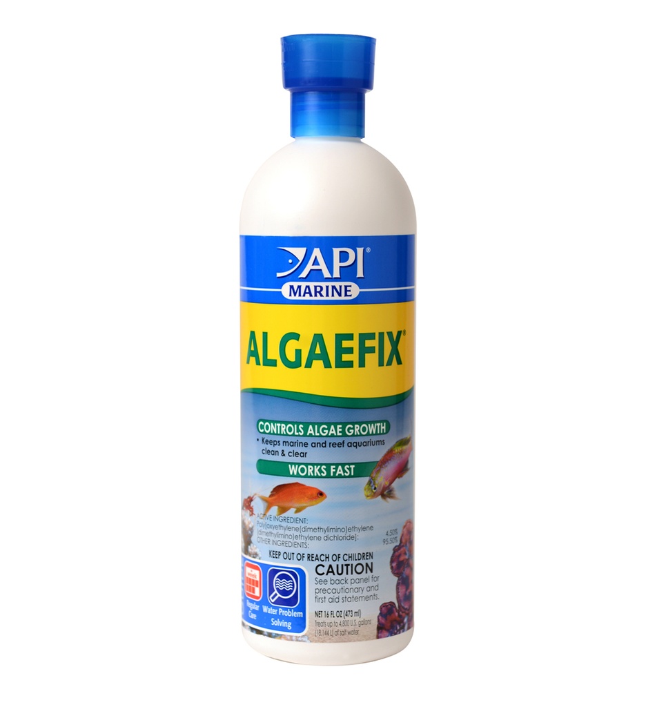 Mars Fishcare API MARINE ALGAEFIX Algae Control 16-Ounce Bottle