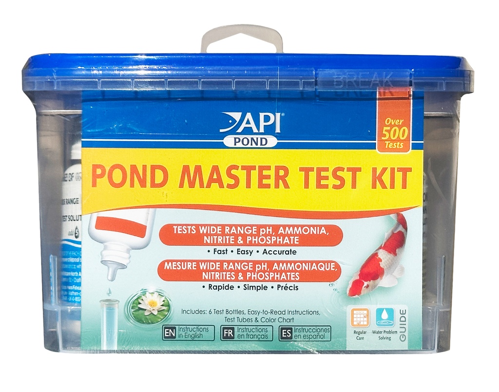 Mars Fishcare API POND MASTER TEST KIT Pond Water Test Kit 500-Test