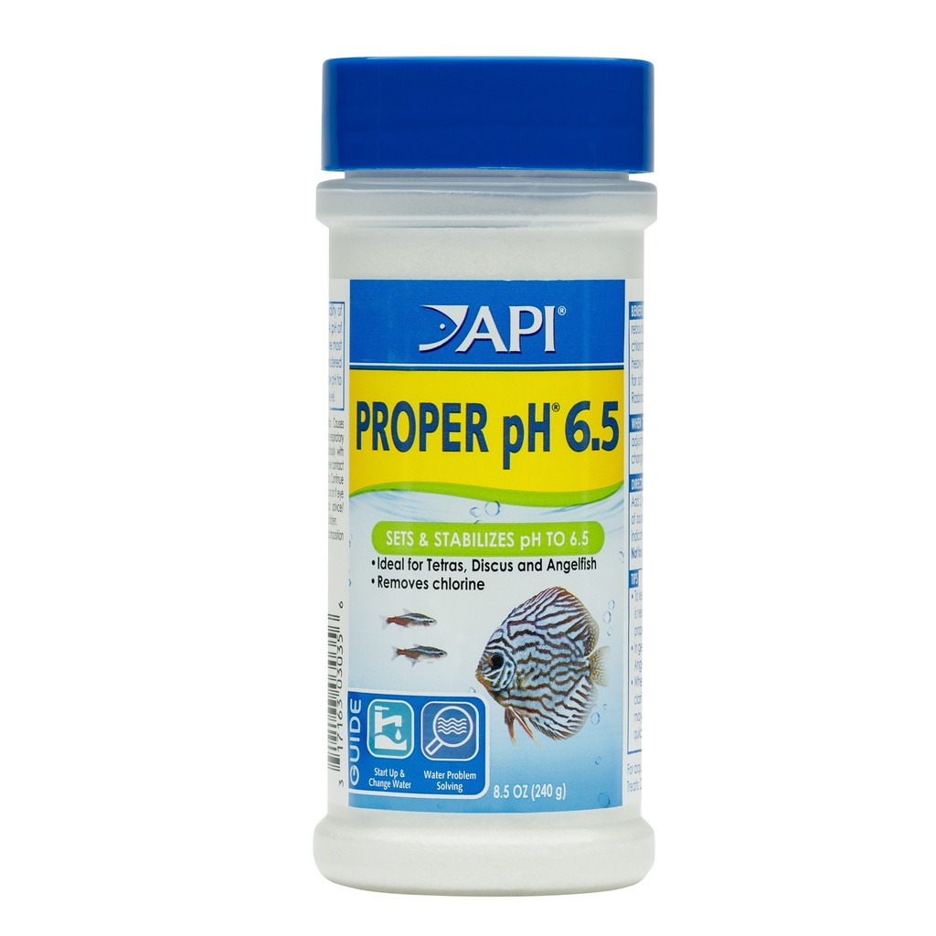 Mars Fishcare API PROPER pH 6.5 Freshwater Aquarium Water pH Stabilizer 8.5-Ounce Container