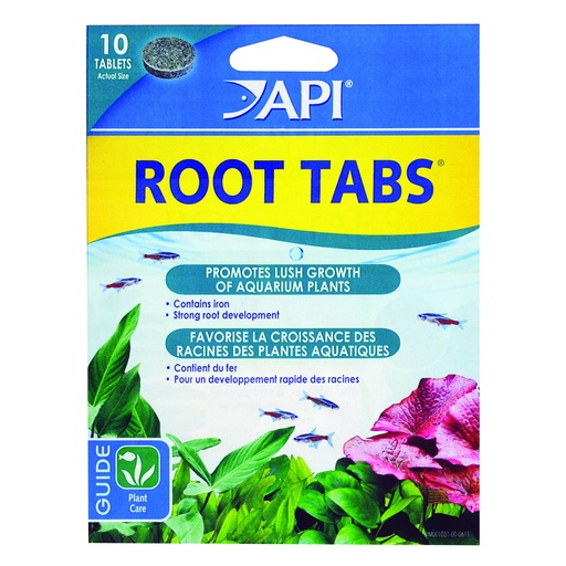 [AP577C] API ROOT TABS Freshwater Aquarium Plant Fertilizer 0.4-Ounce 10-Count Box