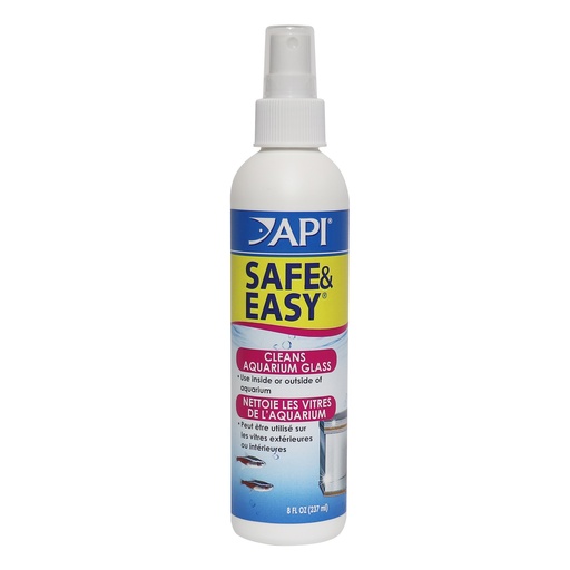 [AP123] API SAFE & EASY Aquarium Cleaner Spray 8-Ounce Bottle