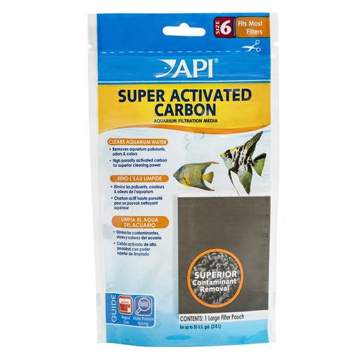 [AP729A] Mars Fishcare SUPER ACT. CARBON POUCH SZ 6