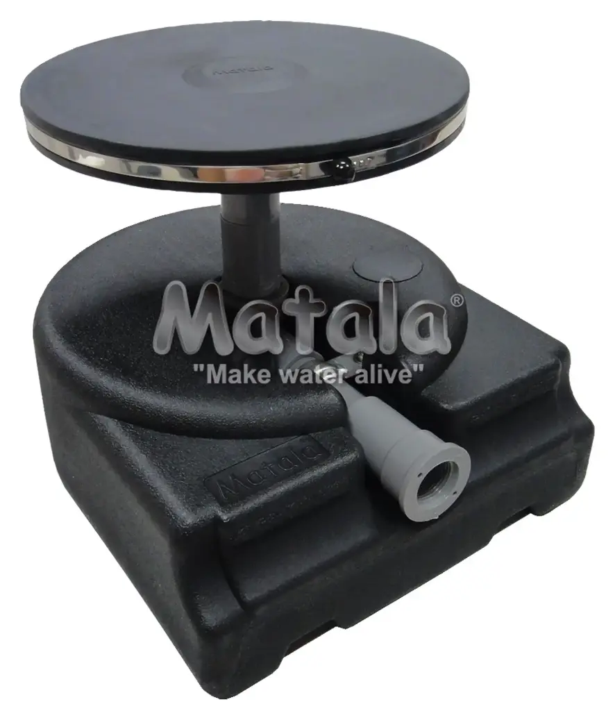 Matala 9" Air Disc Diffuser with Base, for lake aeration application