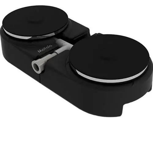 Matala 2 x 9" Air Disc Diffuser with DoubleBase