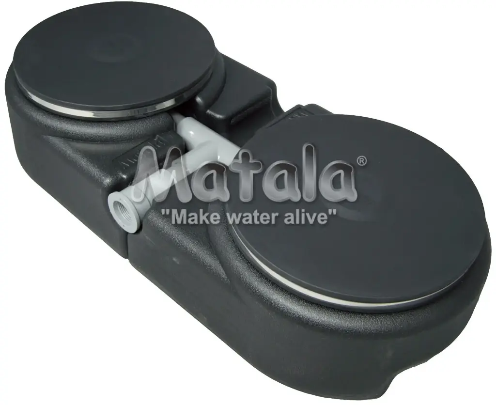 Matala 2 x 12" Air Disc Diffuser with Double Base