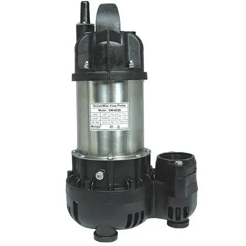 Matala 1 HP GeyserMax-Flow Pump 2" Outlet 6200 gph