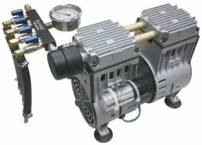 Matala Piston Compressor MPC-200 + Air Filter Set + Pressure Gauge + Air Mainfold Kits (120V/60Hz) (MTMPC-200C)