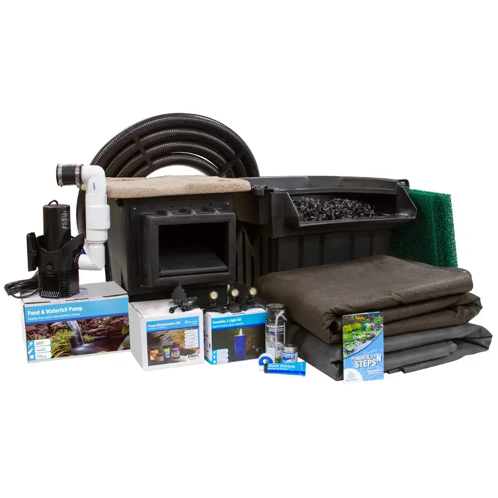 Blue Thumb Elite 6' x 8' Complete Pond Kit (2100gph)