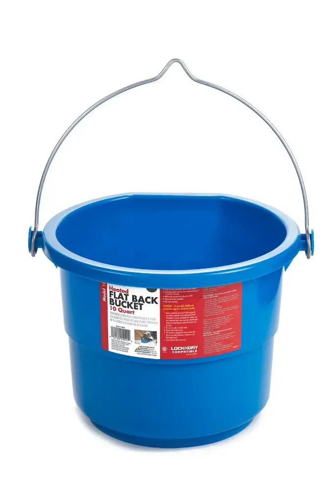 Allied Precision 10 Qt. Heated FlatBack Bucket