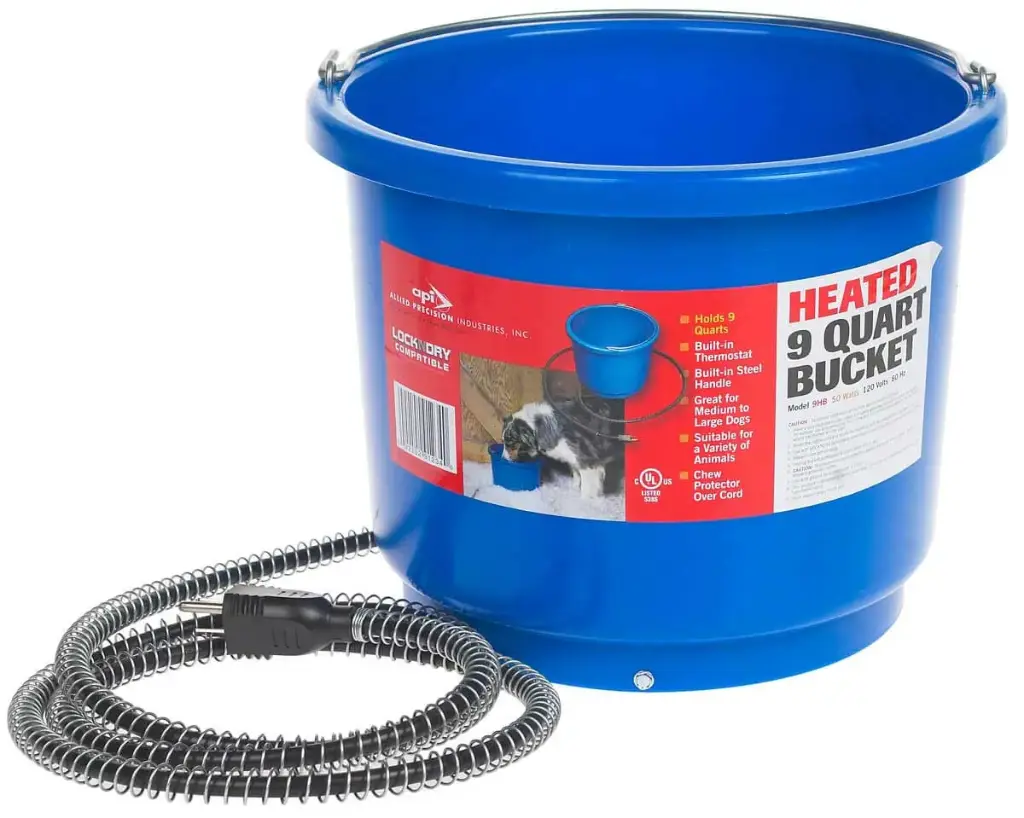 Allied Precision 9 Qt. Heated Bucket