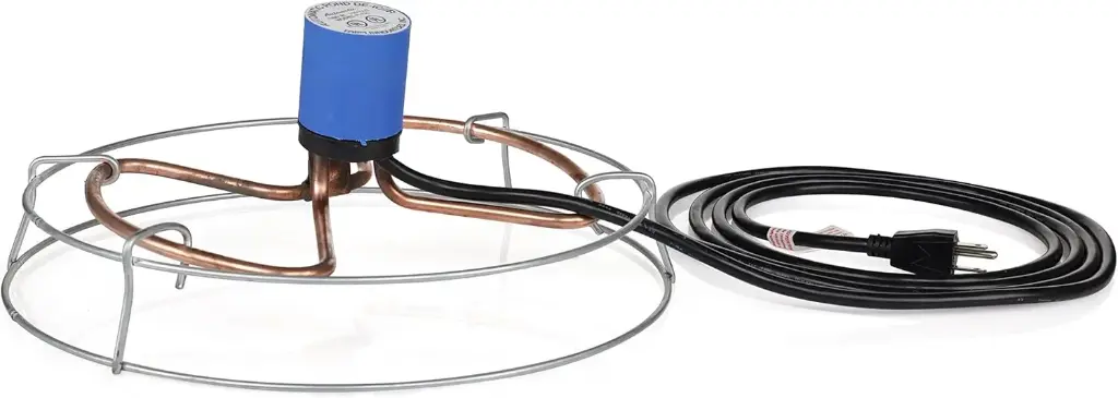 Farm Innovators Submergible Pond De-icer with Cage W/ 10' Cord 