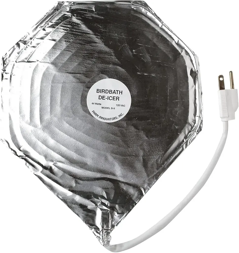 Farm Innovators Economical Bird Bath De-Icer 